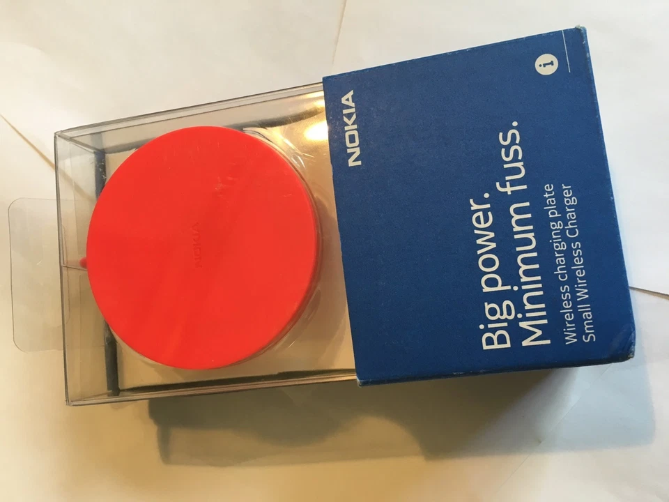 Nokia DT-601 Universal Qi Wireless Charging Plate - Red for Nokia Lumia 820 BNIB - image 2 of 4