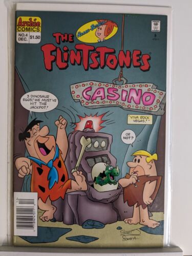 Flintstones Comic Book #4 Dec 1995 - Afbeelding 1 van 2
