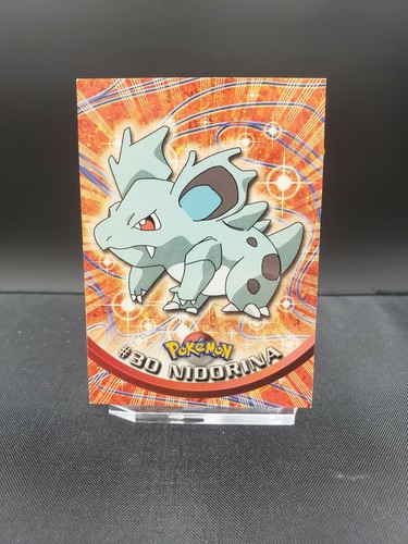 TOPPS SET - Nidoran, Nidorina, Nidoqueen - TVA S1 - NP - Pokemon - BLACK LOGO - Picture 4 of 7