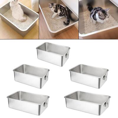 Katzentoilette mit Griff Kätzchentoilette Catering Futternapf