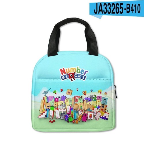 Building Blocks anime Numberblocks Lunch Bag Portable Ice Bag Toys unisex gift - Picture 27 of 40