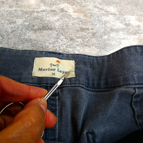 Marine Layer Short Mens 34* Washed Blue All In One Hybrid Stretch Active Outdoor - Picture 14 of 14