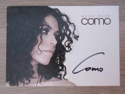 Como original handsignierte Autogrammkarte / Music Diary Musik TT12