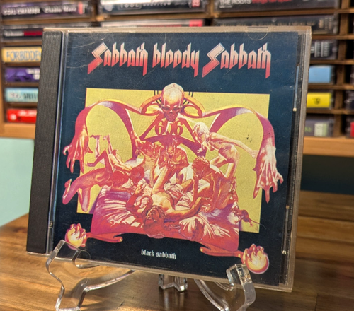 Black Sabbath – Sabbath Bloody Sabbath CD - 1987 Rare Red Print Disc