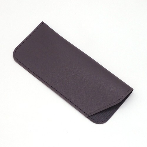 Borsa portatile slim morbida in pelle custodia occhiali occhiali da sole porta occhiali - Foto 21 di 25