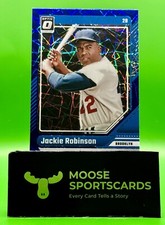 2024 Donruss Optic Baseball Jackie Robinson Blue Velocity