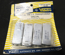 Vidaire Electronics 10.7 FM IF Transformer Set See Specs In Photo