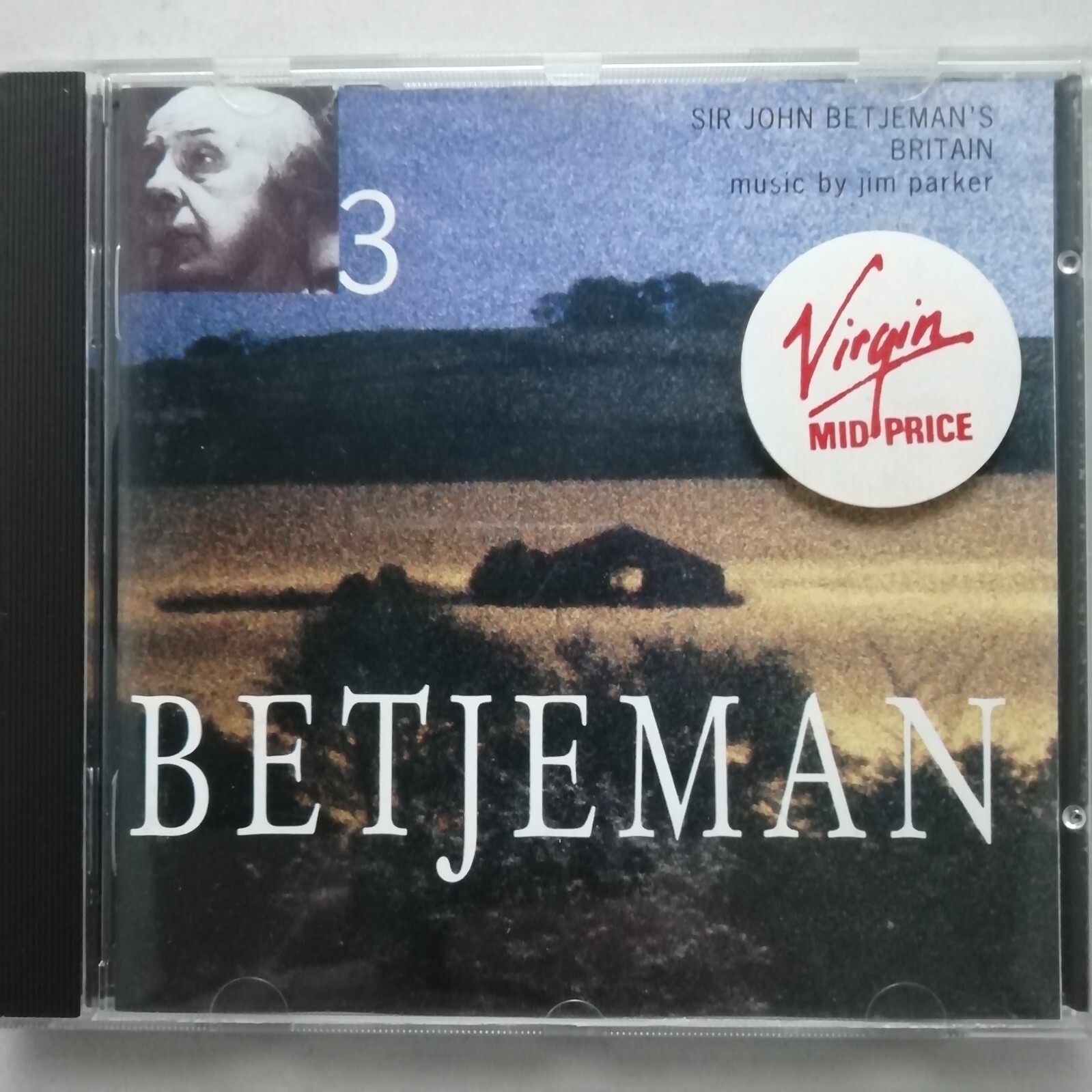 Sir John Betjeman's Britain - Music by Jim Parker / Virgin CD CASCD 1130 RARE