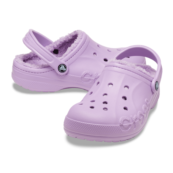 NEW CROCS BAYA LINED CLOG 205969-5Q5 Orchid PURPLE UNISEX | eBay