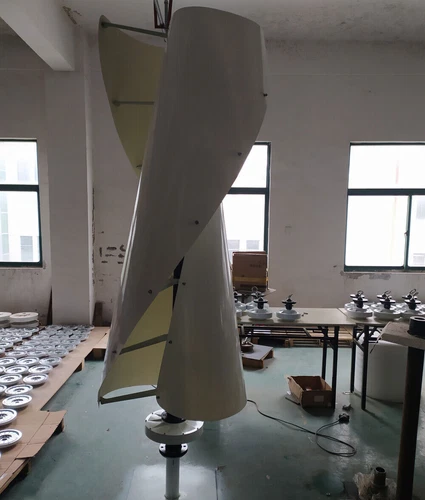3KW 48V Vertikale Windkraftanlage Low Lärm Windgenerator mit Grid Wechselrichter - Bild 3 von 21