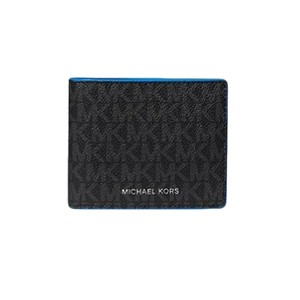 michael kors blue wallet mens