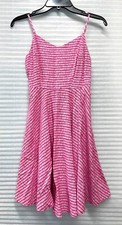 Old Navy Women’s Pink White Size Zipper Sundress | Size XS