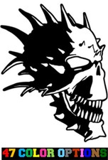 Vinyl Decal Truck Car Sticker Laptop - Zombie Horror Halloween Demon Skull