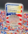 2020 $1 Silver Eagle NGC MS70 New Year's Edition US Flag Core Rare Mint Spotless