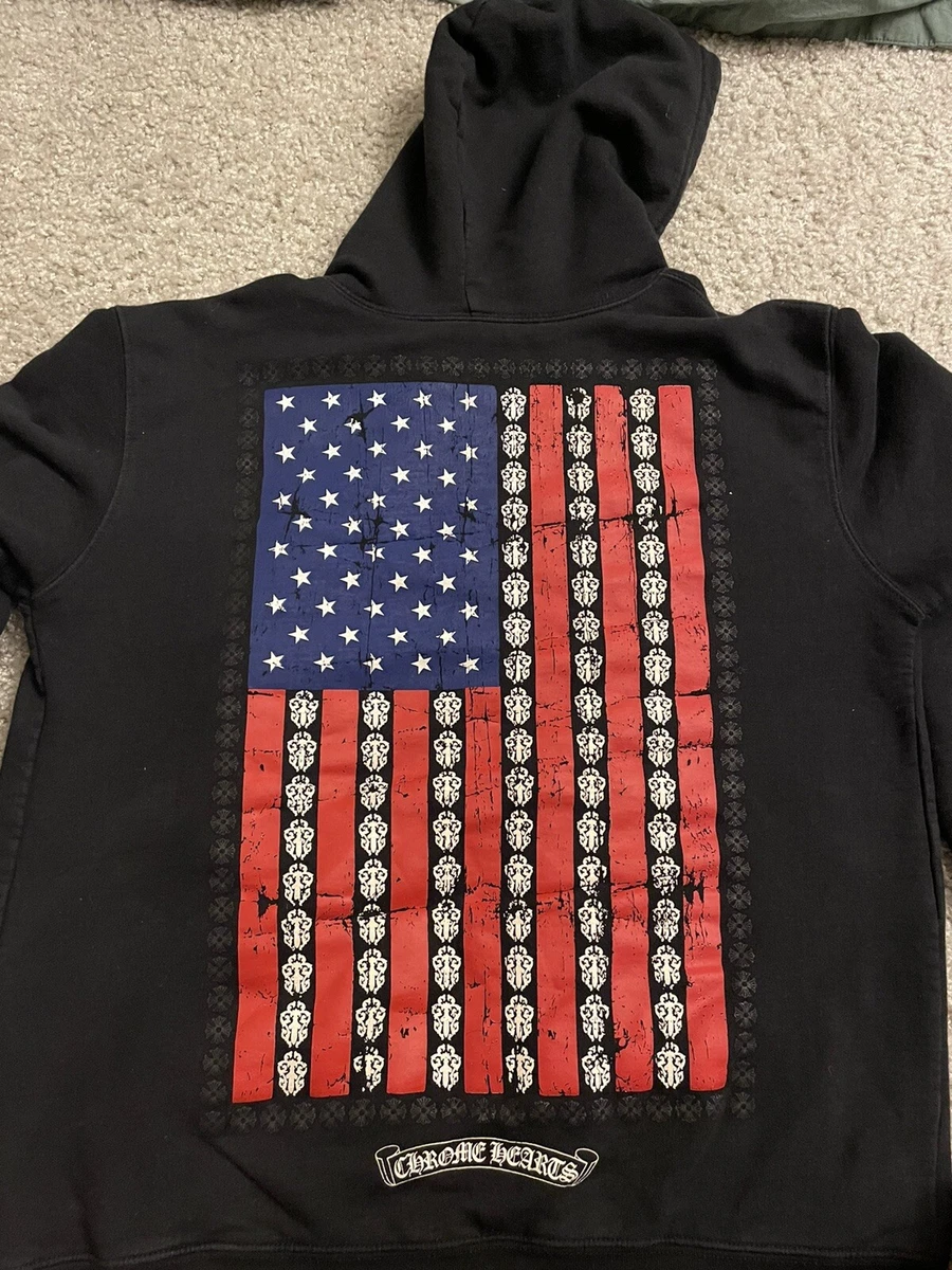 CHROMEHEARTS  American Flag hoodie