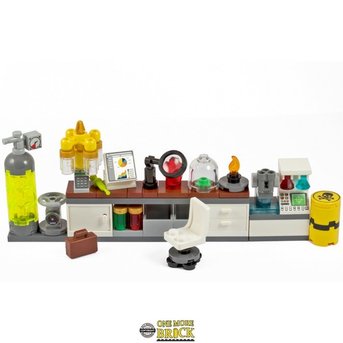 Science lab | Laboratory Chemist Workshop Biology | Kit Made With Real LEGO - Picture 4 of 4