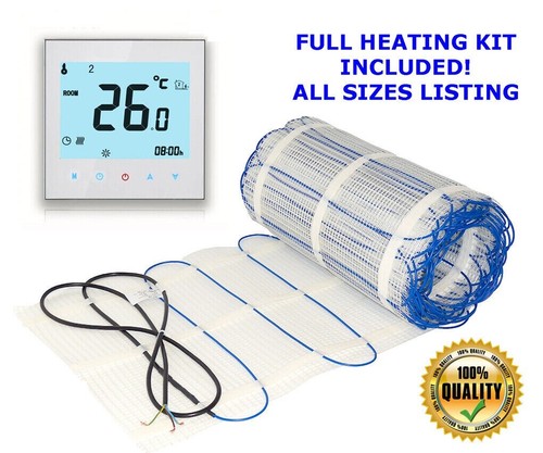 Electric underfloor heating mat kit 100W/m2 All Sizes in this Listing (ULTRA) - Picture 12 of 15