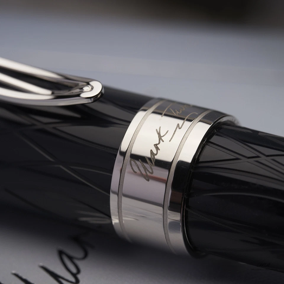 Montblanc Writers Edition from 2010 Mark Twain Fountain Pen ID 105635 - Image 4 of 4