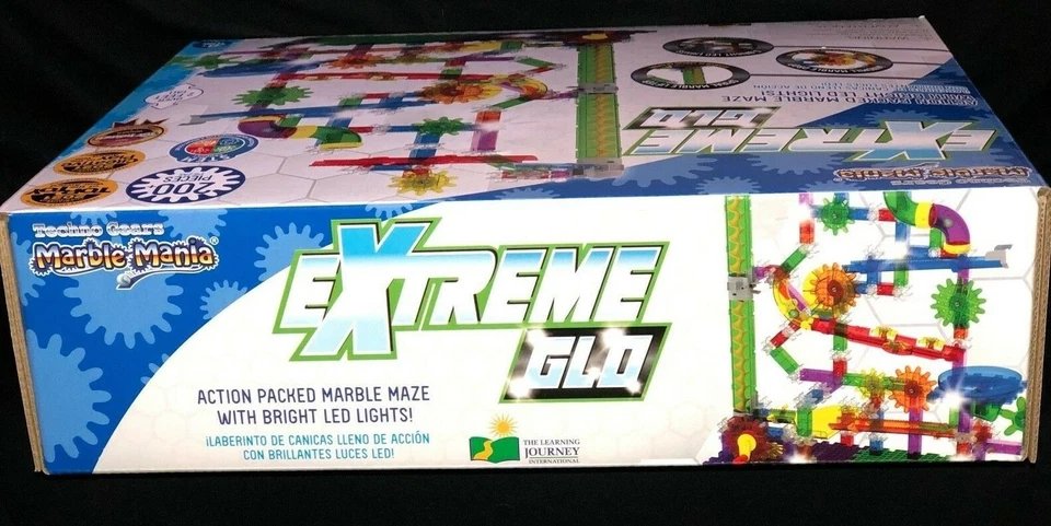 The Learning Journey: Techno Gears Marble Mania - Extreme Glo 200+ pcs - Glow  - Image 2 of 4