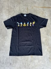 Junk Food Charlie Brown Halloween T Shirt Size Small Black made in USA