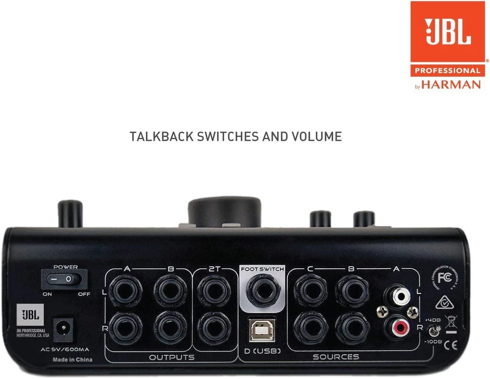 JBL Professional Active-1 Precision Monitor Control, Studio Talkback - Image 4 of 4