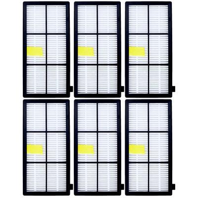 6x Ersatz HEPA Filter für iRobot Roomba 800 900 971 896 960 965 966 971 974 975