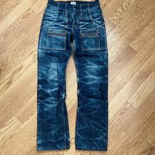 Denim Jeans ETERNAL JEANS Selvedge DENIM Bush Pants Stretch JAPAN W:28 Inseam:28