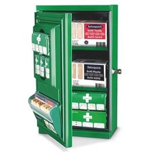 Cederroth Erste-Hilfe-Schrank Mini Komplett Gefüllt Metallschrank Verschließbar