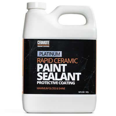 CERAKOTE Rapid Ceramic Paint Sealant 32 oz - Hydrophobic Coating for Cars