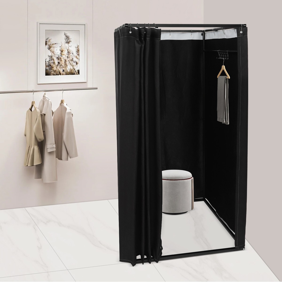 All The World's A Dressing Room: Live in La.A. 08.24.2018(中古品) Portable Clothing Store Fitting Room Freestanding Dressing Room