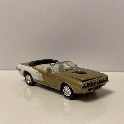 希少　1971 'CUDA 340 Diecast Model 1971 71 Plymouth Cuda HEMI Conv. Collectible 1/64 Scale Diecast