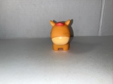 Munchkin 2007 Horse Orange bath toy figure