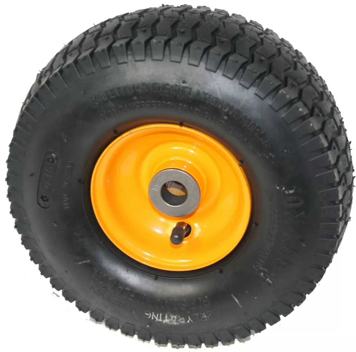 10X4.00 4 2 Ply Tube Type Tire w 3 4
