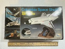 Vintage Columbia Space Shuttle Am Radio - Unused With Box