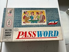 Milton Bradley Password Board Game 1962 Vintage Vol. 2 Made in USA
