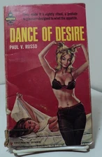 Dance of Desire by Paul V Russo - Midwood F389 - 1964