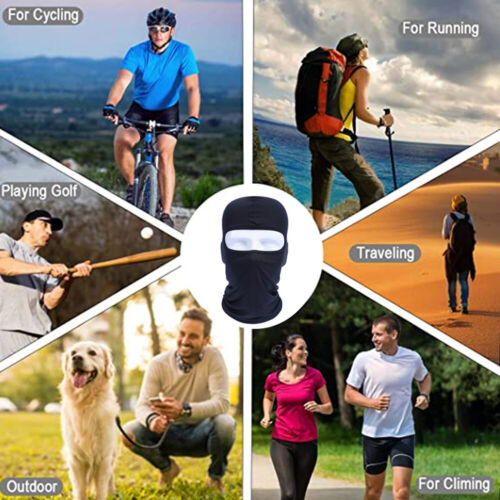 Full Face Mask Balaclava UV Protection Ski Sun Hood Tactical Masks for Men Women - Picture 12 of 38