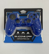 PS4 Case Controller Silicone Grip - Blue KMD Brand New  Sealed