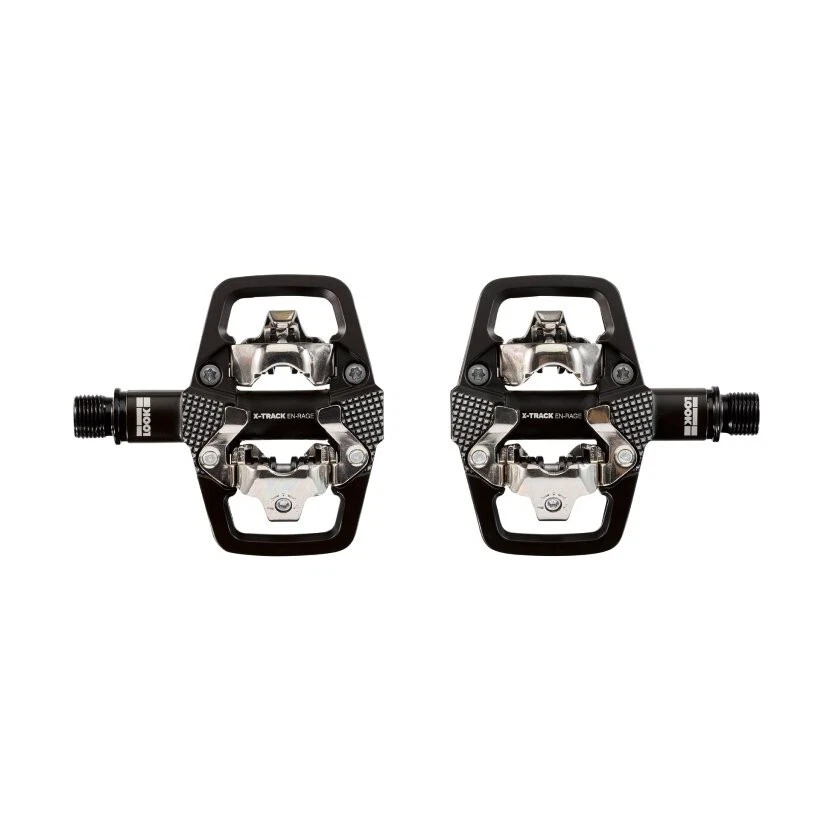 Pedal sin clip Look X-Track En-Rage MTB eje Cr-Mo 9/16"" negro Trail Enduro Foto 2 de 4