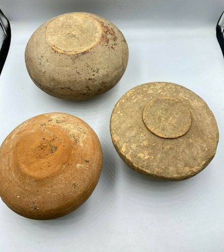Lote Antiguo Valle del Indo Antigüedades Cuenco de Cerámica Pintado Edad de Bronce Sur de Asia - Imagen 11 de 11
