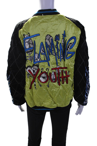 Chrome Hearts Matty Boy x Kosh & Co Reversible Souvenir Graphic Print Varsity Ja - Picture 6 of 8