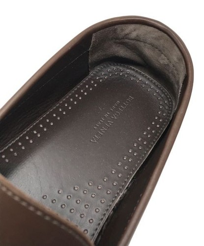 Bottega Veneta Men's Brown Leather Dress Shoes Size 43 Italy - Picture 4 of 10