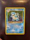 Pokemon TCG Blastoise Base Set Holo Card 2/102 MP/HP
