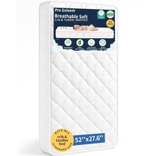 Breathable Crib Mattress, Dual-Sided Soft  Comfort Toddler Bed Mattress, 5" ...