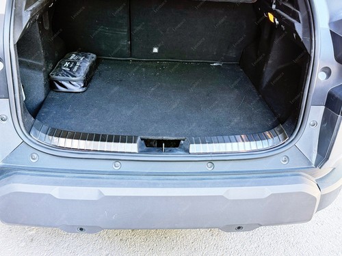 For DACIA DUSTER 2024 ONWARDS Chrome Rear Bumper Protector Inner GLOSSY S.STEEL - Picture 5 of 10