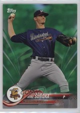 2018 Topps Pro Debut Green 18/99 Mike Soroka #44 u6m