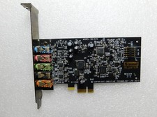 Creative Sound Blaster Audigy FX SB1570 PCIe x1 5.1 Sound Card SBX Pro Studio