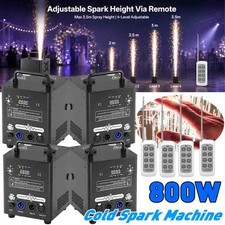 800W Cold Spark Machine Stage Effect DMX Firework Machine DJ Event Club Wedding