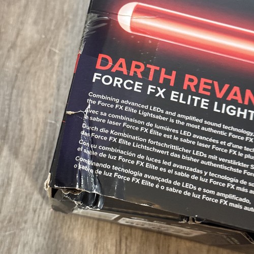 Star Wars Black series Darth Revan Force FX Elite Light Saber E8940 LED Sealed - Picture 15 of 16