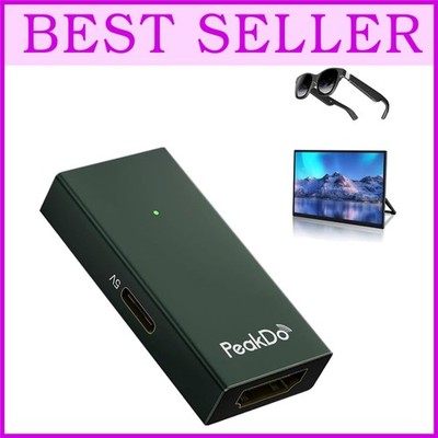 4K@60Hz HDMI to USB-C Adapter for XREAL & Rokid AR Glasses